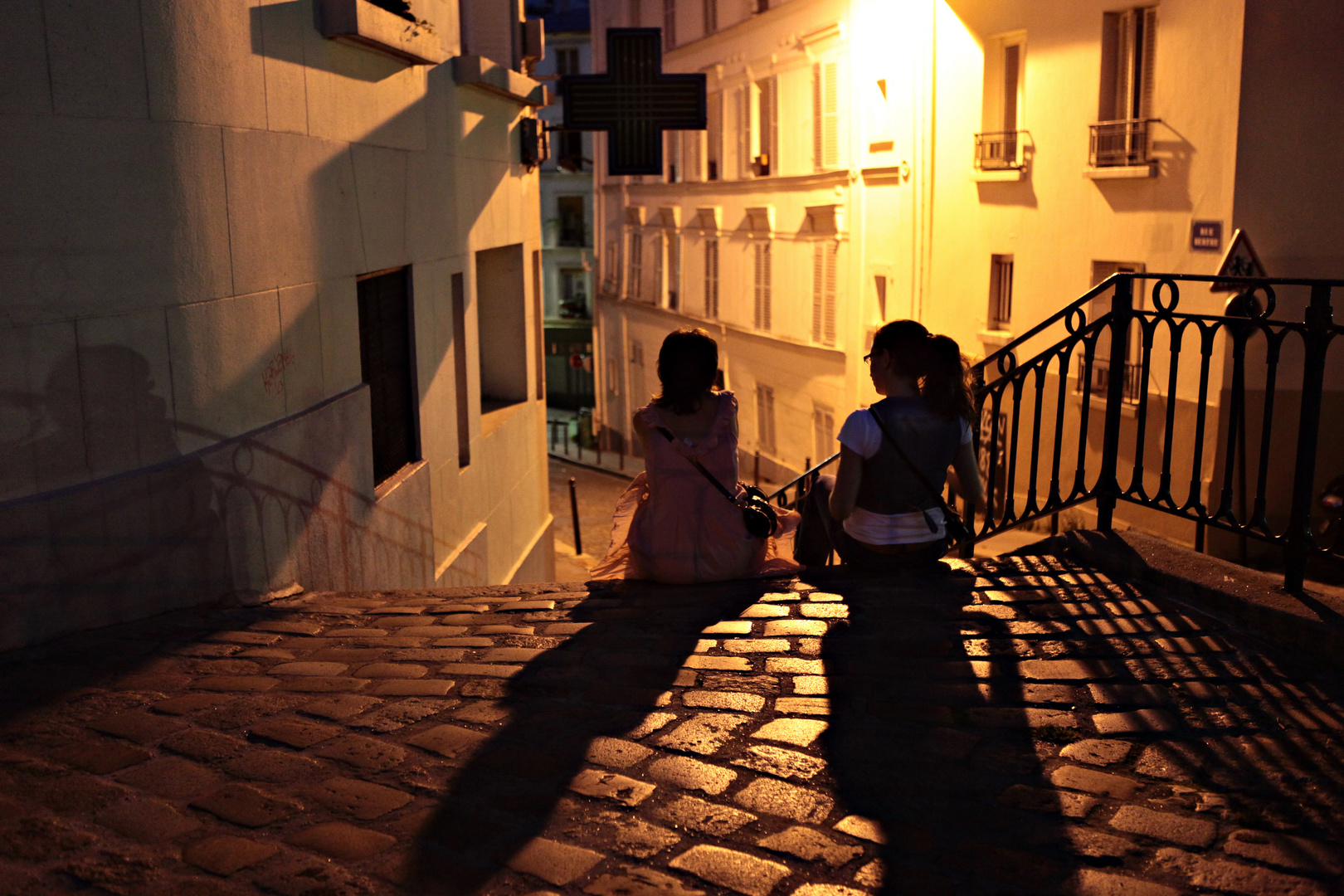 Sommernacht in Montmartre