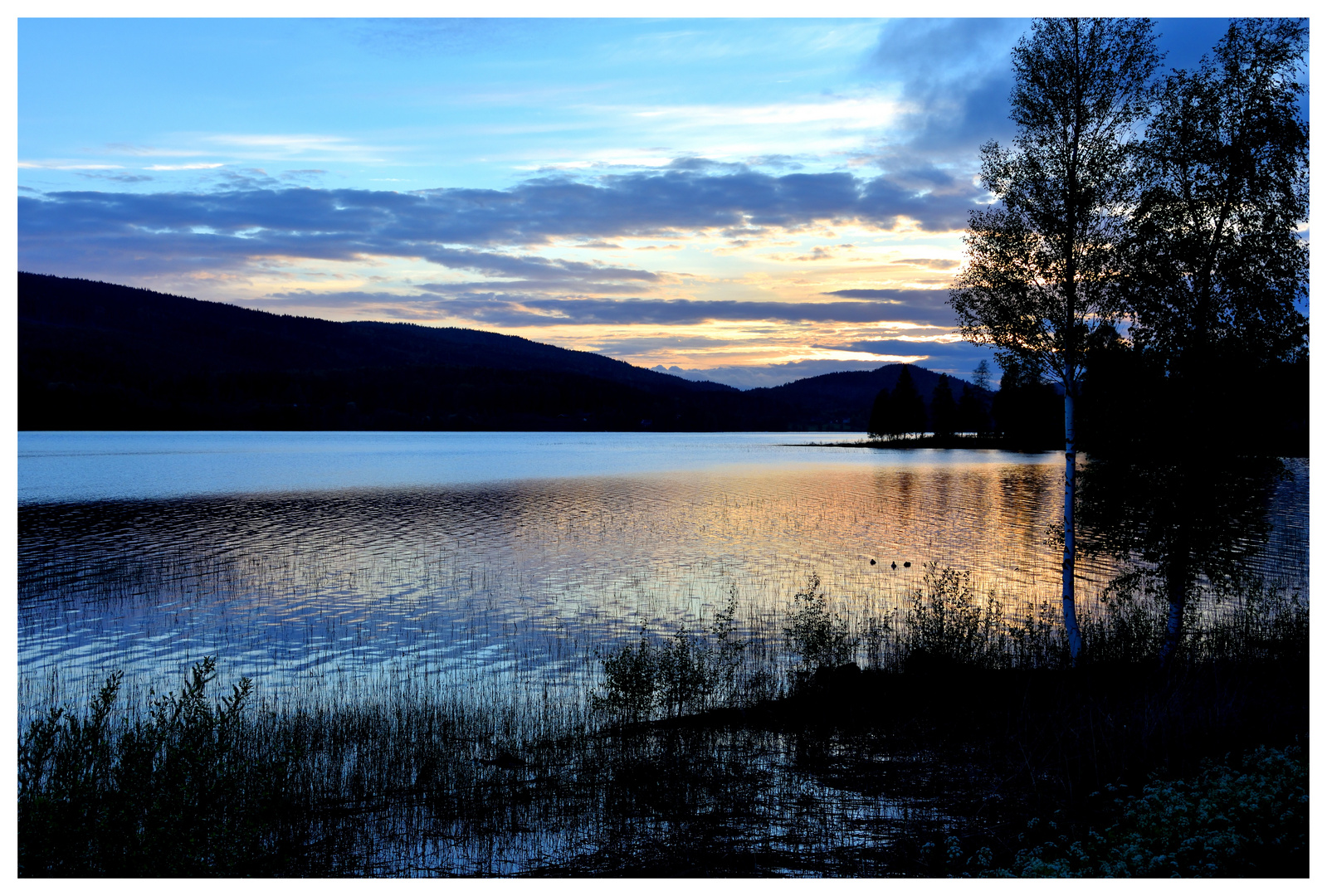 Sommernacht in Norwegen