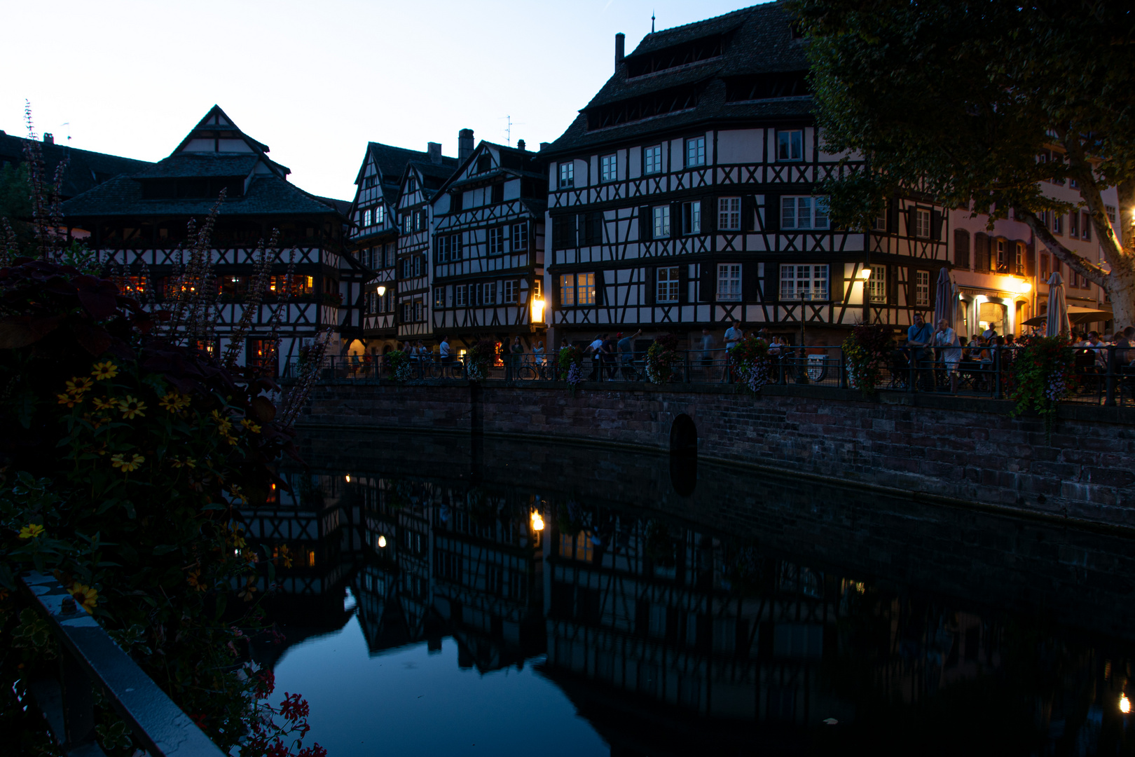 Sommernacht in Straßburg