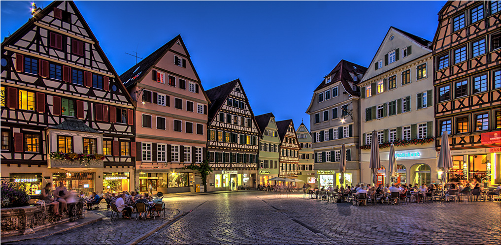 Sommernacht in Tübingen