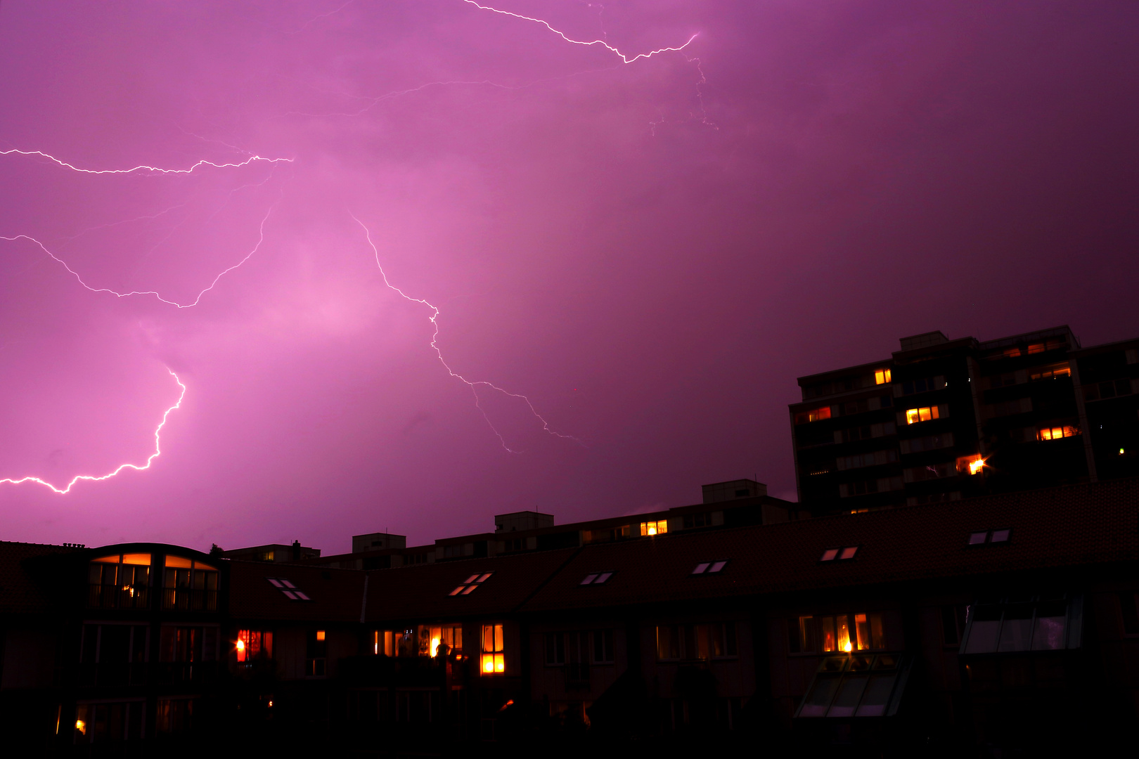 Sommernachtsgewitter