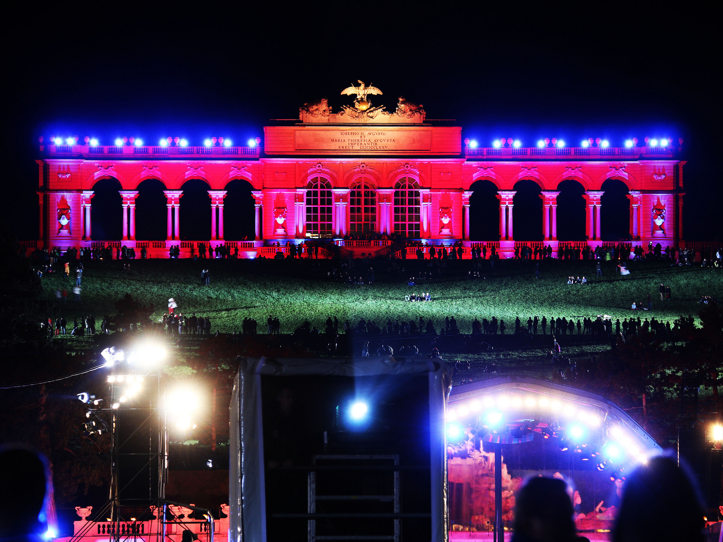 Sommernachtskonzert d. Wiener Philharmoniker 3 ... "Die Gloriette"