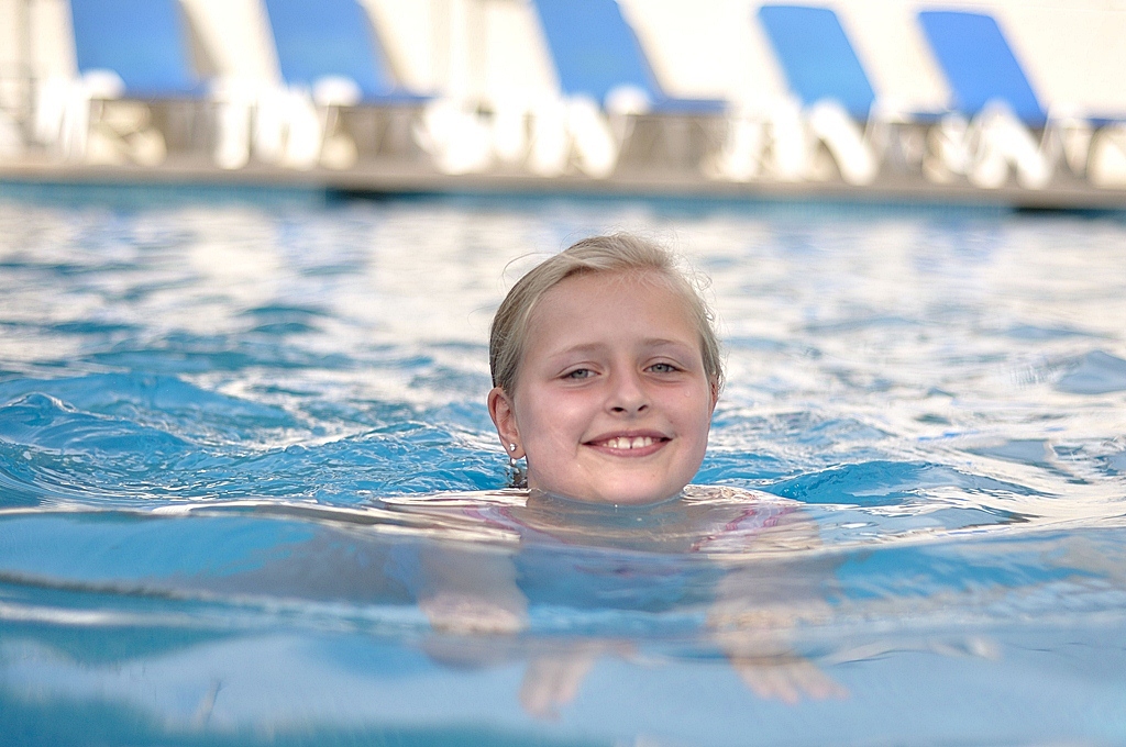 Sommerportrait im Pool ;)