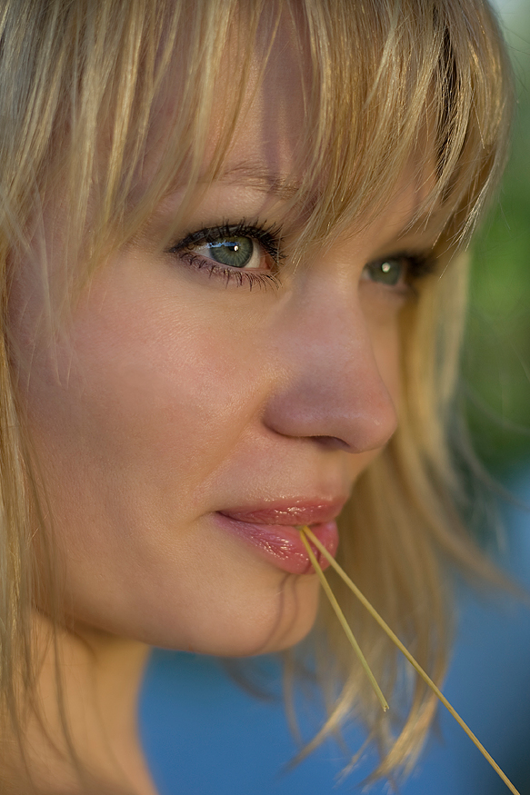 Sommerportrait mit Lena