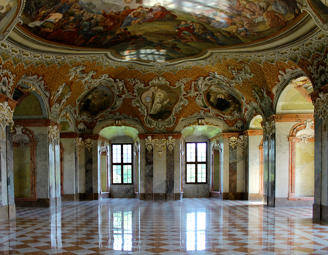 Sommerrefektorium im Kloster Lubiaz ( Leubus)