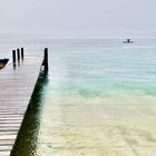 Sommerregen am See