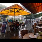 Sommerregen in Warnemünde