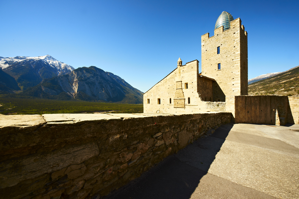 Sommerresidenz der Bischöfe in Leuk