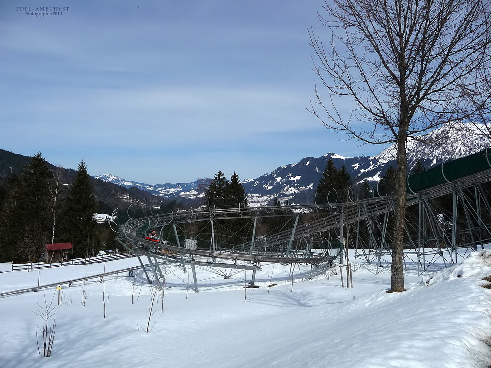 "Sommerrodelbahn Bei Oberstdorf-Kornau"