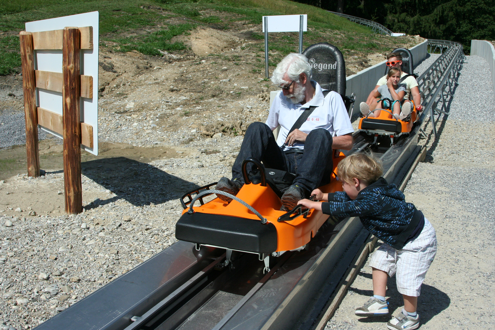 Sommerrodelbahn