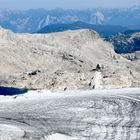 Sommerski auf dem Gletscher