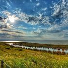 Sommersonne über der Lagune