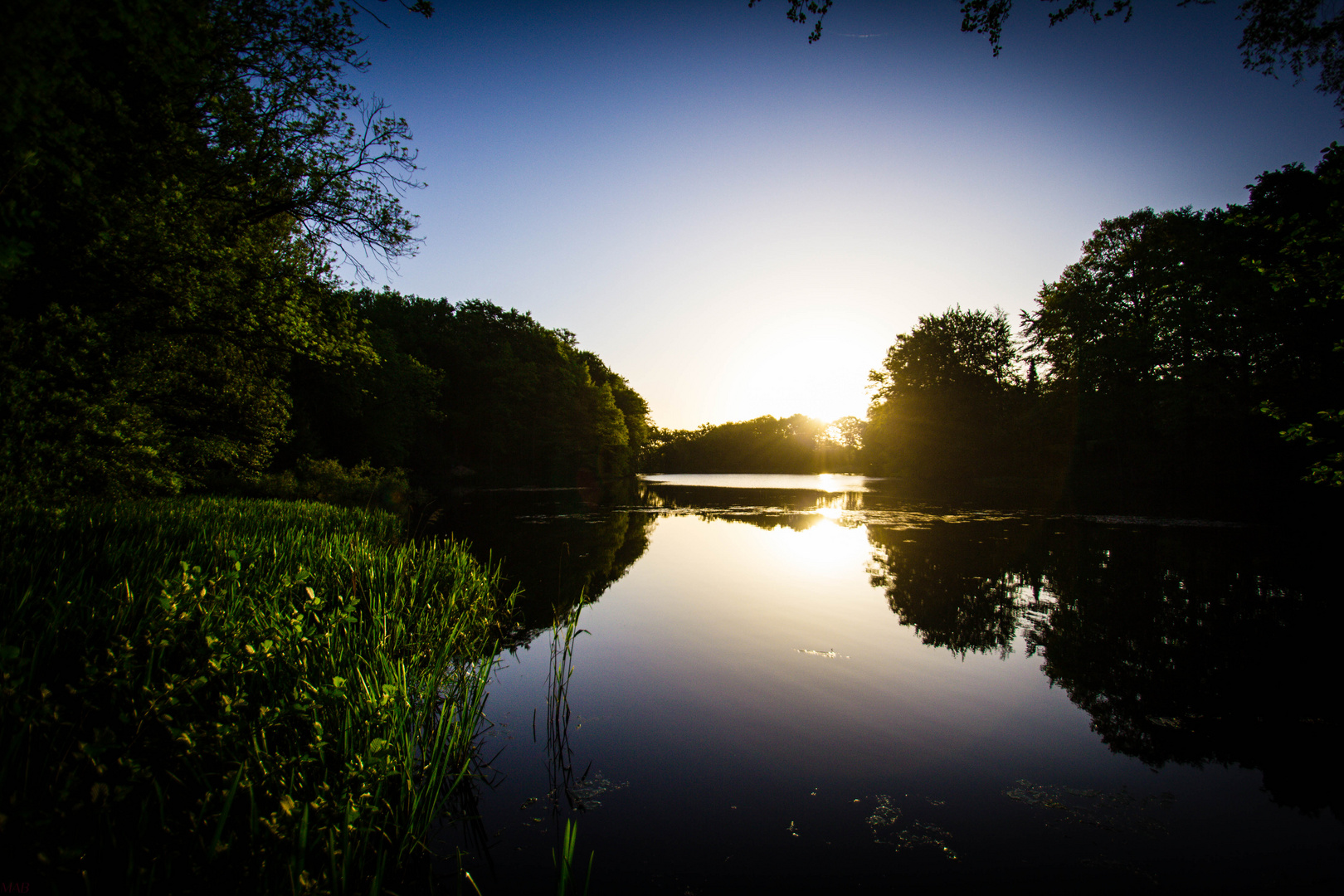 Sommersonnenaufgang