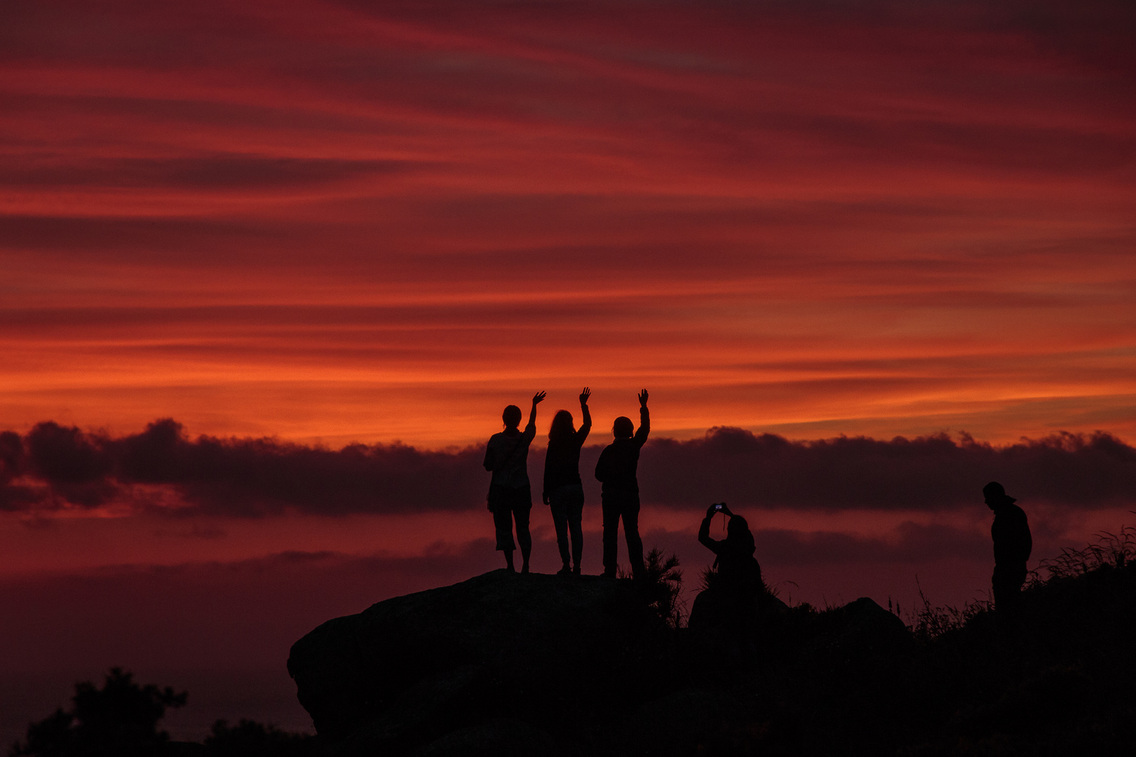 Sommersonnenwende am Kap Finisterre