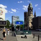 Sommersonntag in Berlin: Budapester Straße, Breitscheidplatz