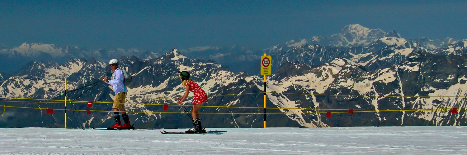 Sommerspaß auf 3883 m ...