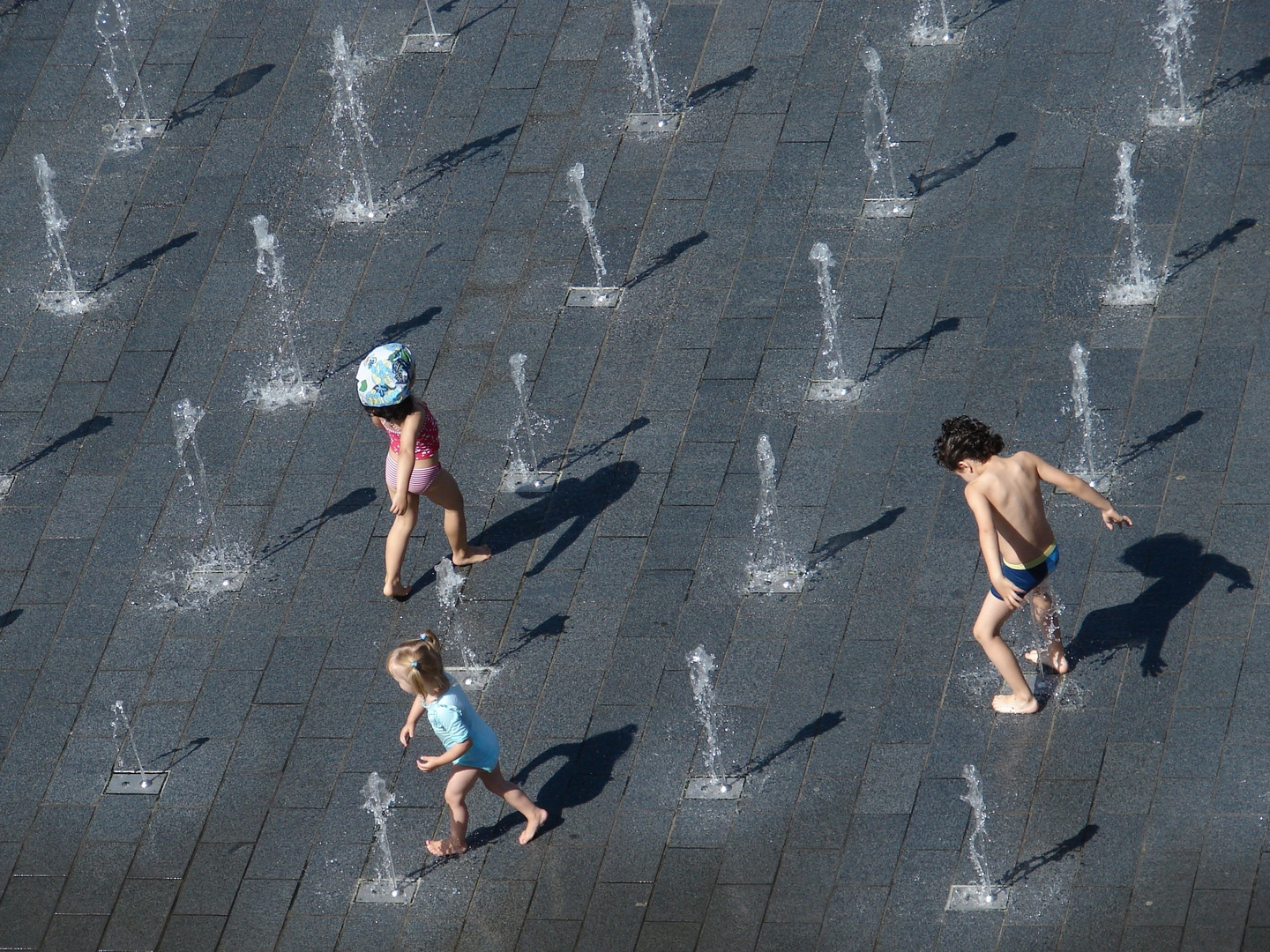 Sommerspaß in der Stadt