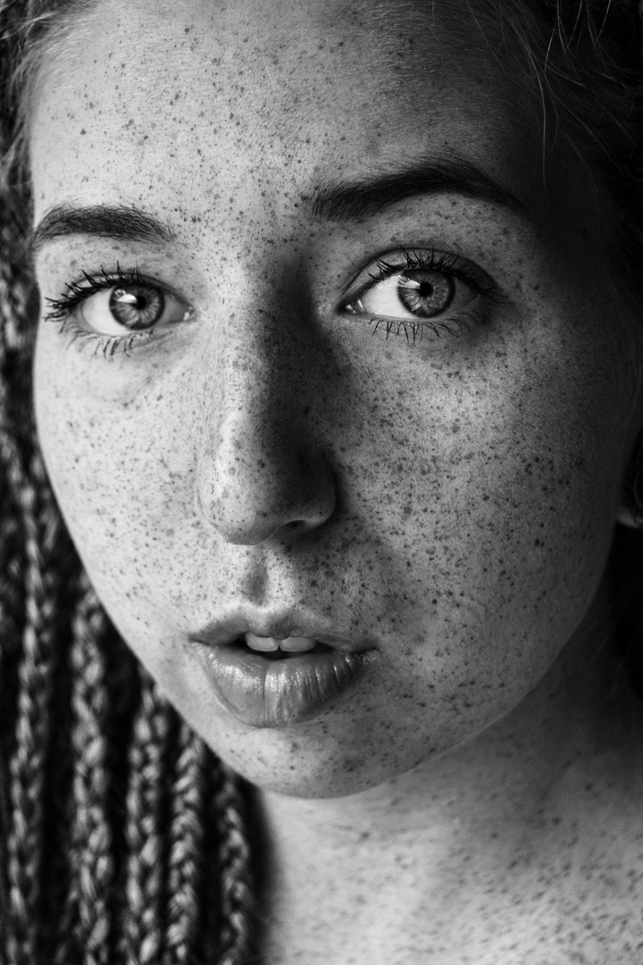 Sommersprossen Foto & Bild portrait, portrait frauen, indoor Bilder
