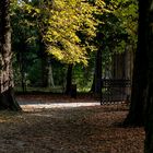 Sommerstimmung am Eingang zum Inselwall-Park in Braunschweig