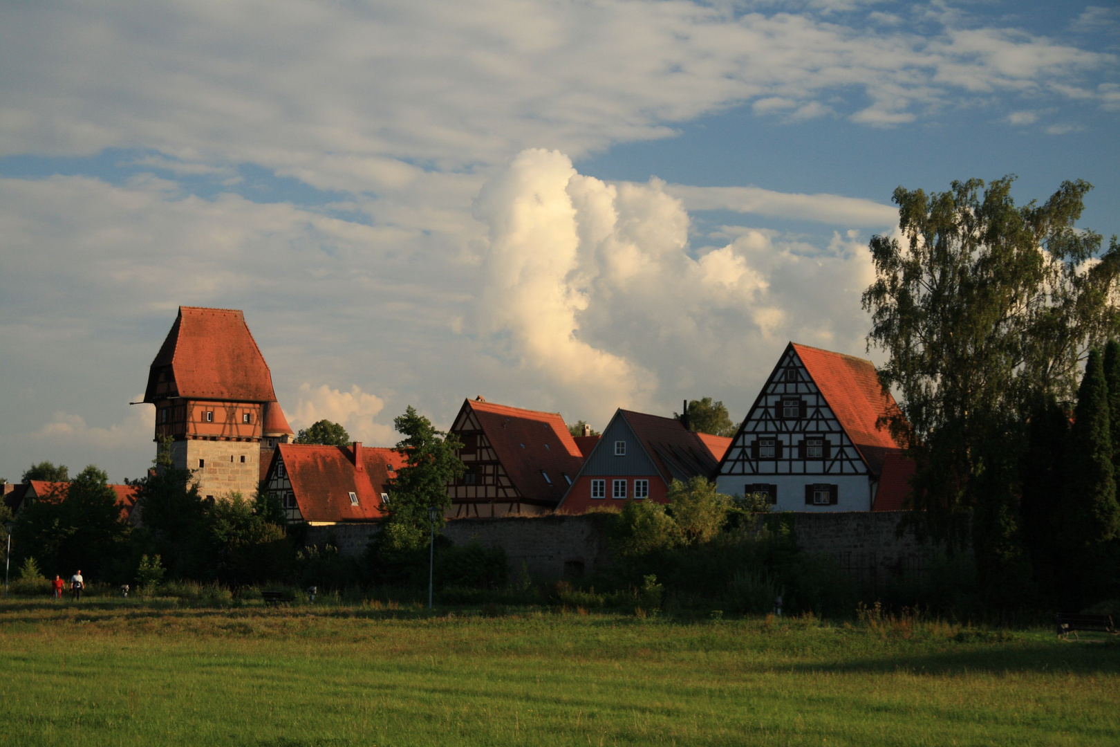 Sommerstimmung in Dinkelsbühl