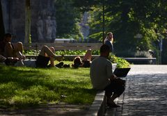 Sommerstimmung in Leipzig