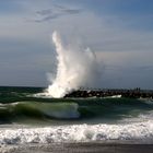 Sommersturm an der Nordsee