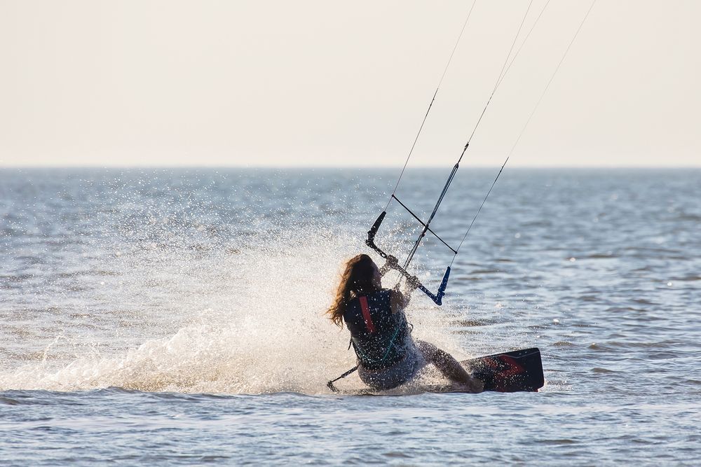 Sommersurferin