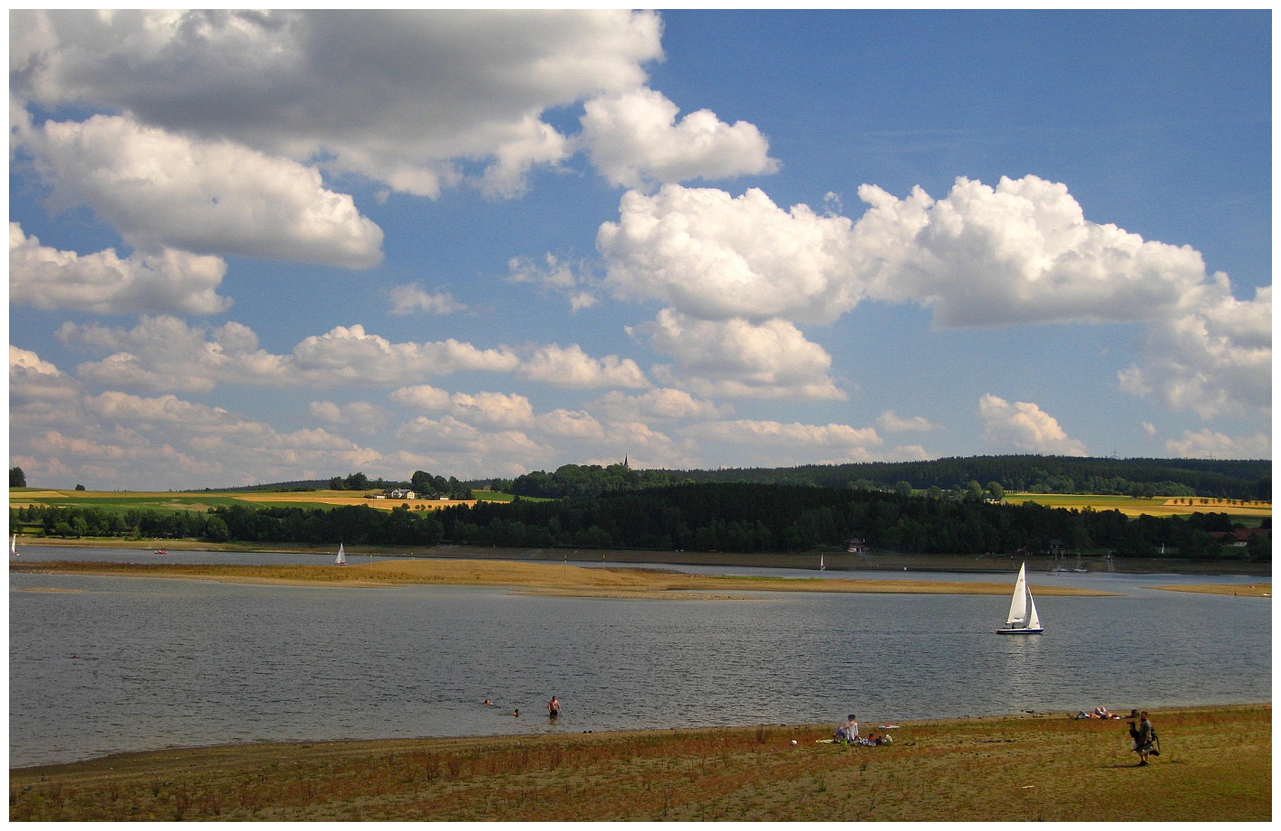 Sommertag am Förmitzsee