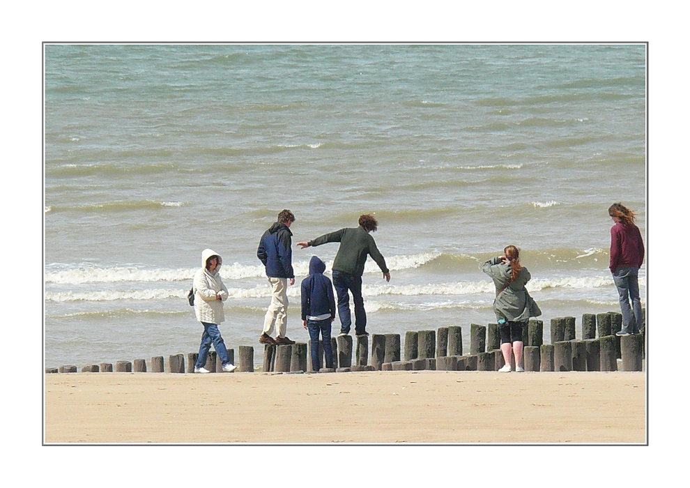 Sommertag am Strand,