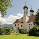 Sommertag beim Kloster Benediktbeuren