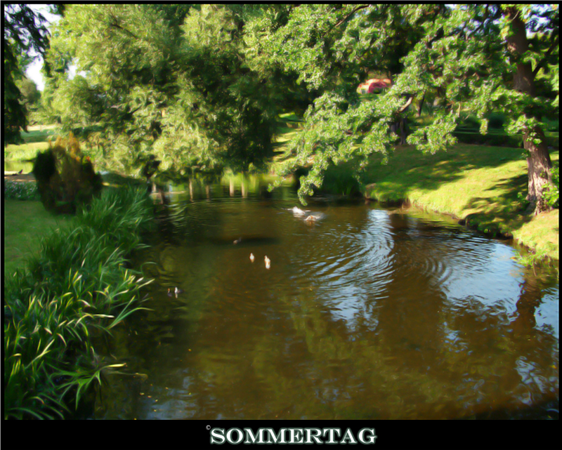 Sommertag - Malerische Landschaft