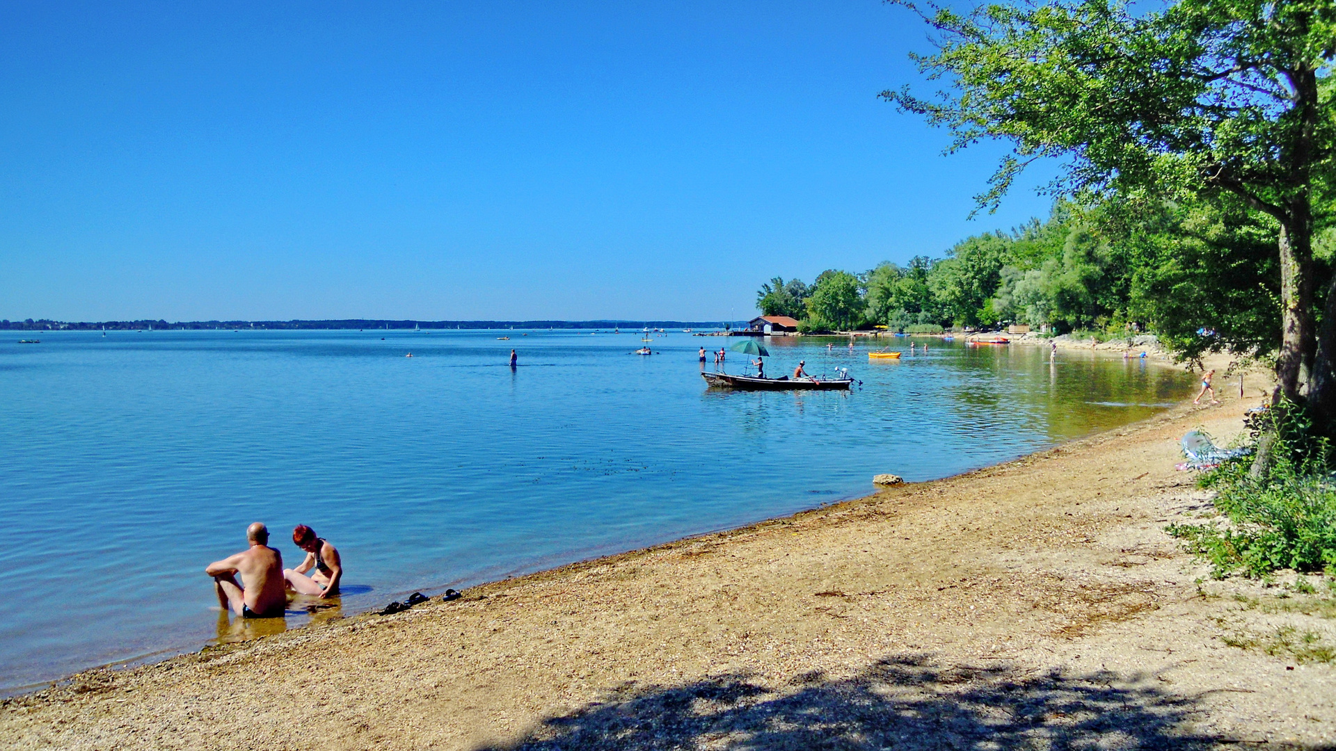 Sommertage am bayerischen Meer