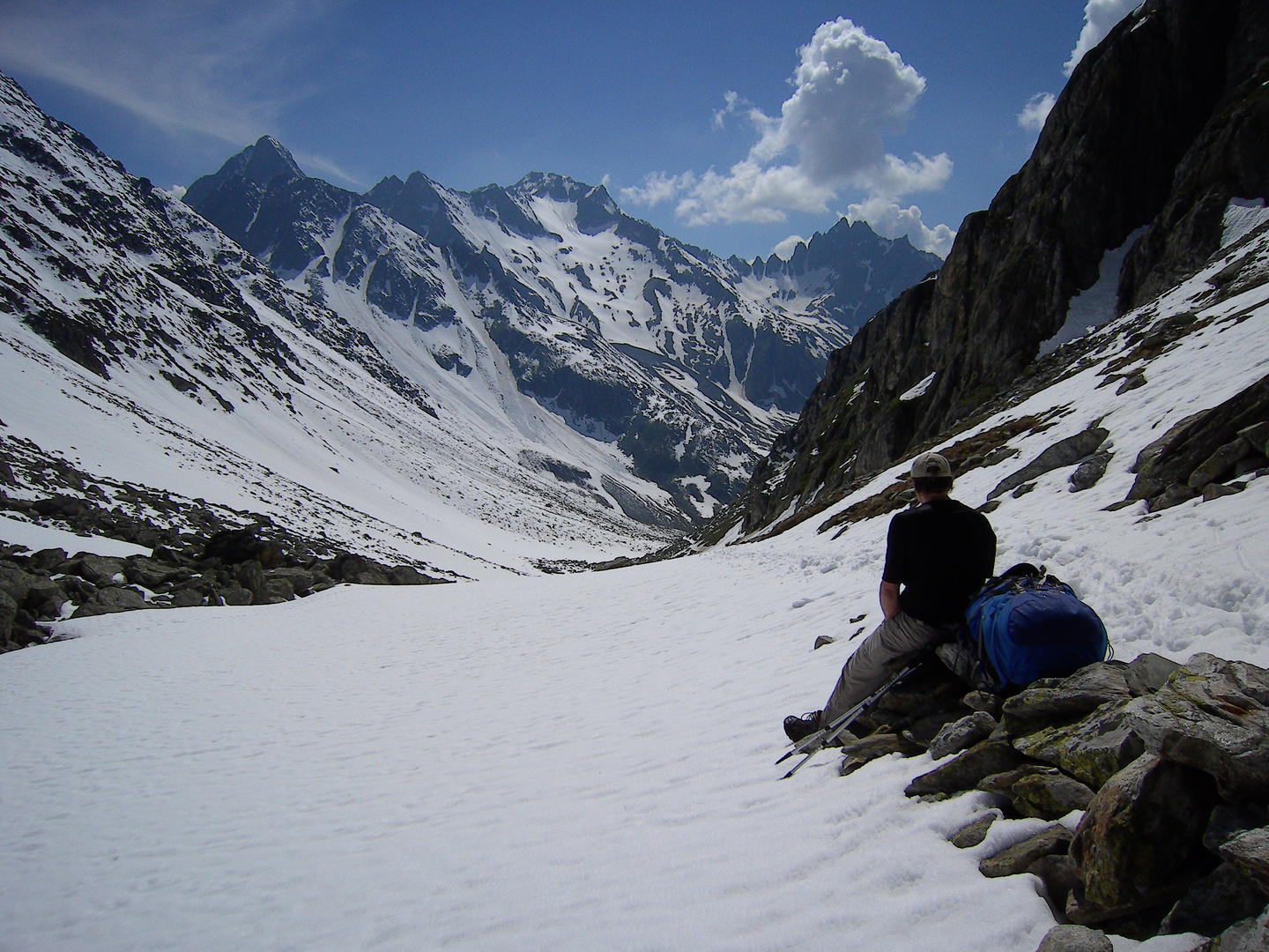 Sommertour, etwas schneereich