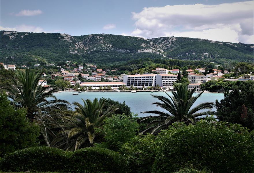 Sommerurlaub 2018 auf der Insel Rab - Das Hotel Padova im Ortsteil Banjol