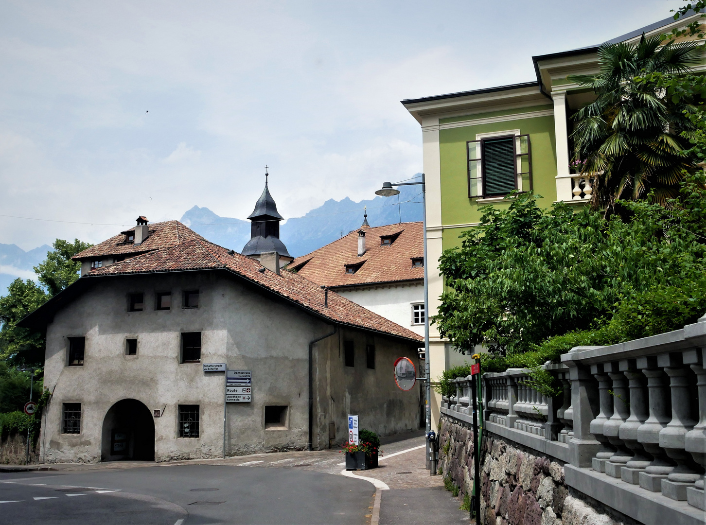 Sommerurlaub 2022 in Südtirol - Auf dem Weg zum Waal in Obermais