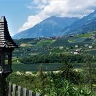 Sommerurlaub 2022 in Südtirol - Aussicht vom Innerleiter Hof in das Passertal