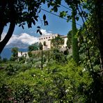 Sommerurlaub 2022 in Südtirol -  Ein anderer Blick auf Schloss Trauttmansdorff in Obermais / Meran 