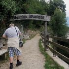 Sommerurlaub in Südtirol 2023 - Der Fotograf rüstet sich für die Wanderung 