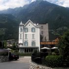 Sommerurlaub in Südtirol 2023  - Mondäne Villa in Algund vor der Rötelspitze 