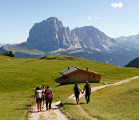 Sommerwanderungen in Val Gardena Gröden