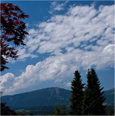 Sommerwolken.