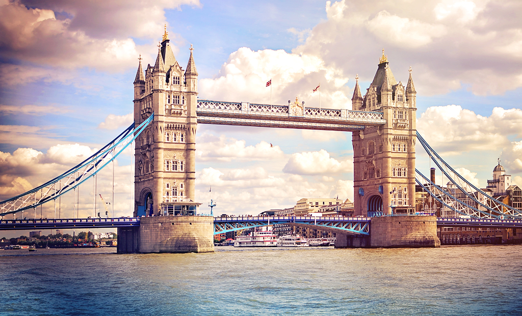 Sommerwolken in London