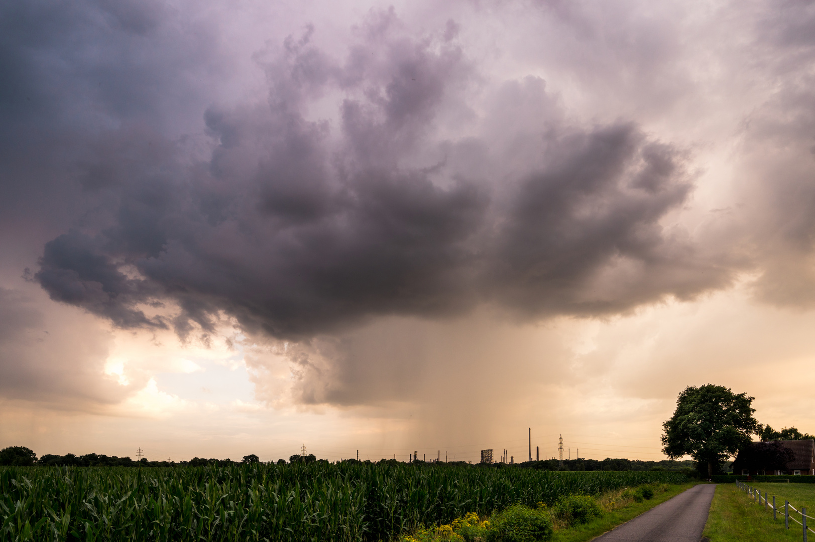 Sommerwolken über Lingen I