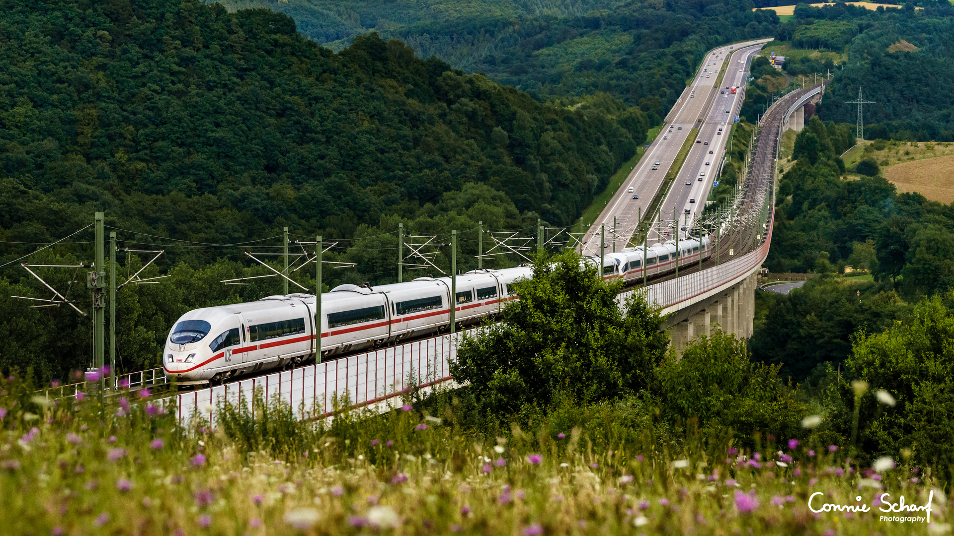 Sommerzeit ist Reisezeit - ICE vs. A3