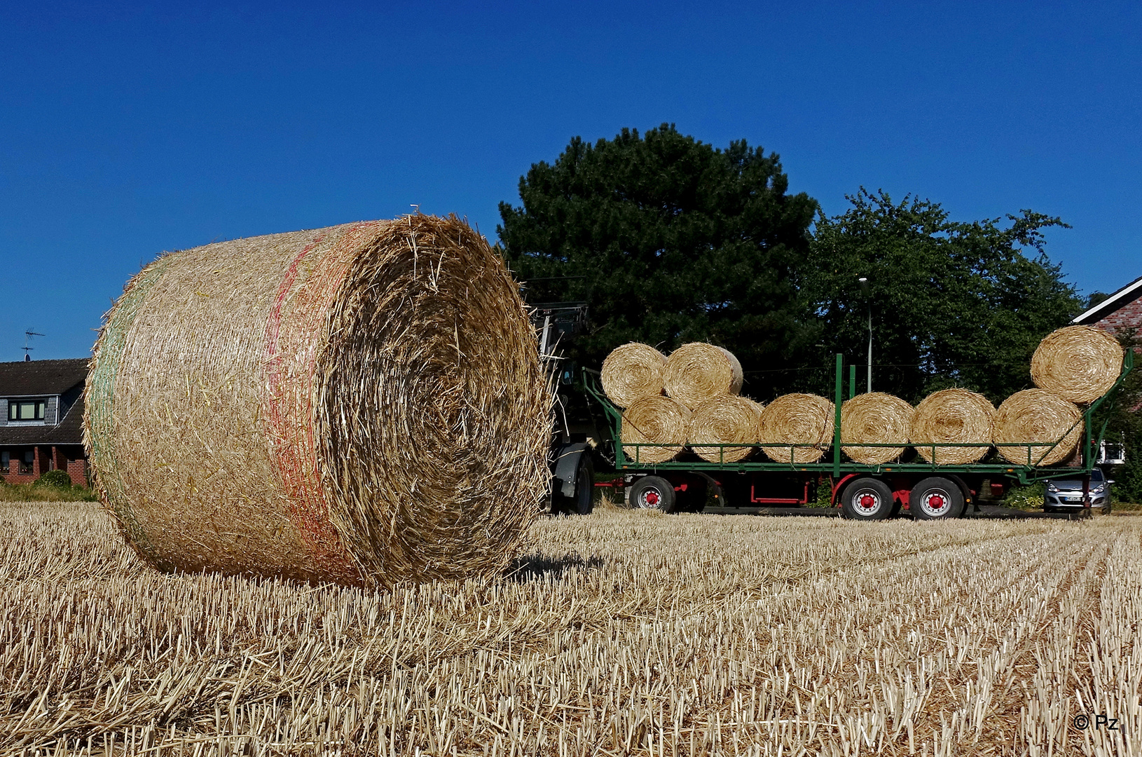 Sommerzeit - Strohrollenzeit ...