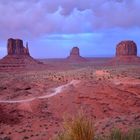 Somnnenuntergang im Monument Valley