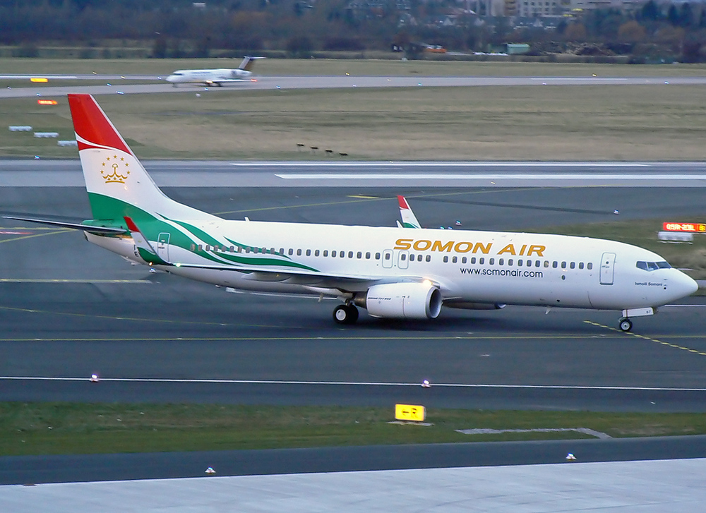 Somon Air Boeing 737-8GJ EY-787