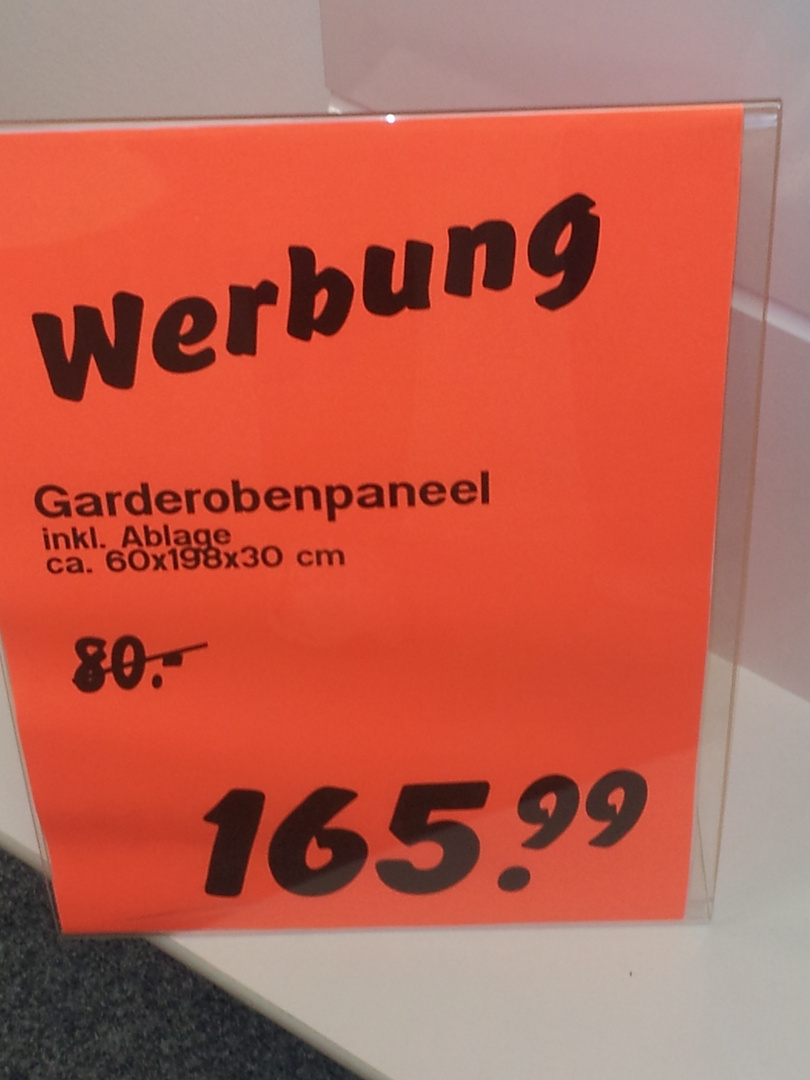 Sonderangebot?