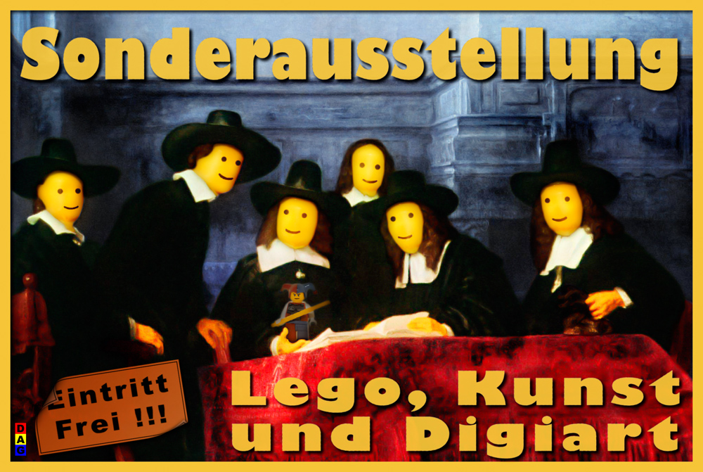 Sonderausstellung: Lego, Kunst und Digiart