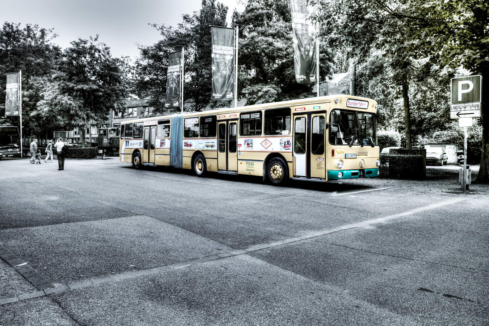 Sonderfahrer am Landschaftspark